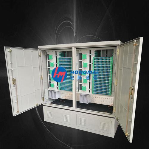来安县落地式288芯四网合一光缆交接箱产品说明 宏脉